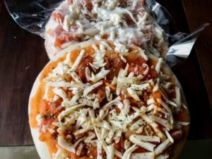 Pizza de Gorgonzola – Dona Quituta